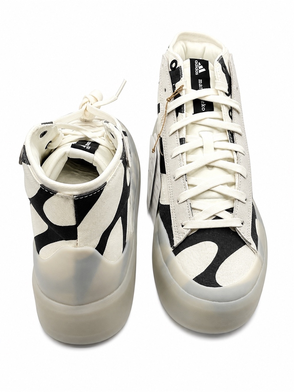 Adidas x Marimekko High Top Sneakers Women’s 12 (Men’s 10.5) NWT w/ Box - Picture 3 of 8
